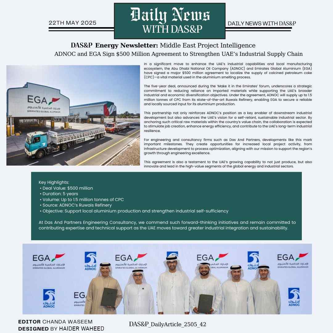 Daily News with DAS&P - 22th May 2025